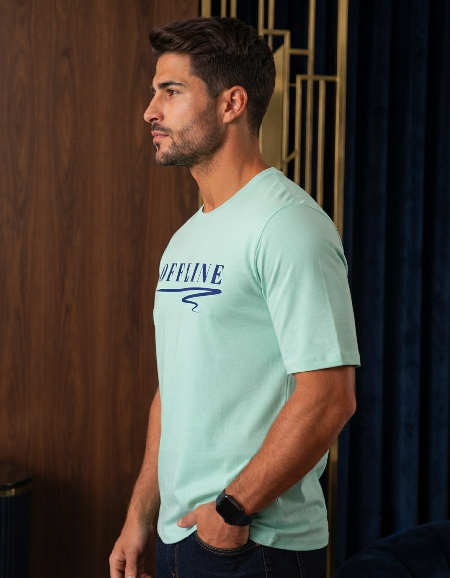 Unisex Oversized Classic T-Shirt – OFFLINE Print