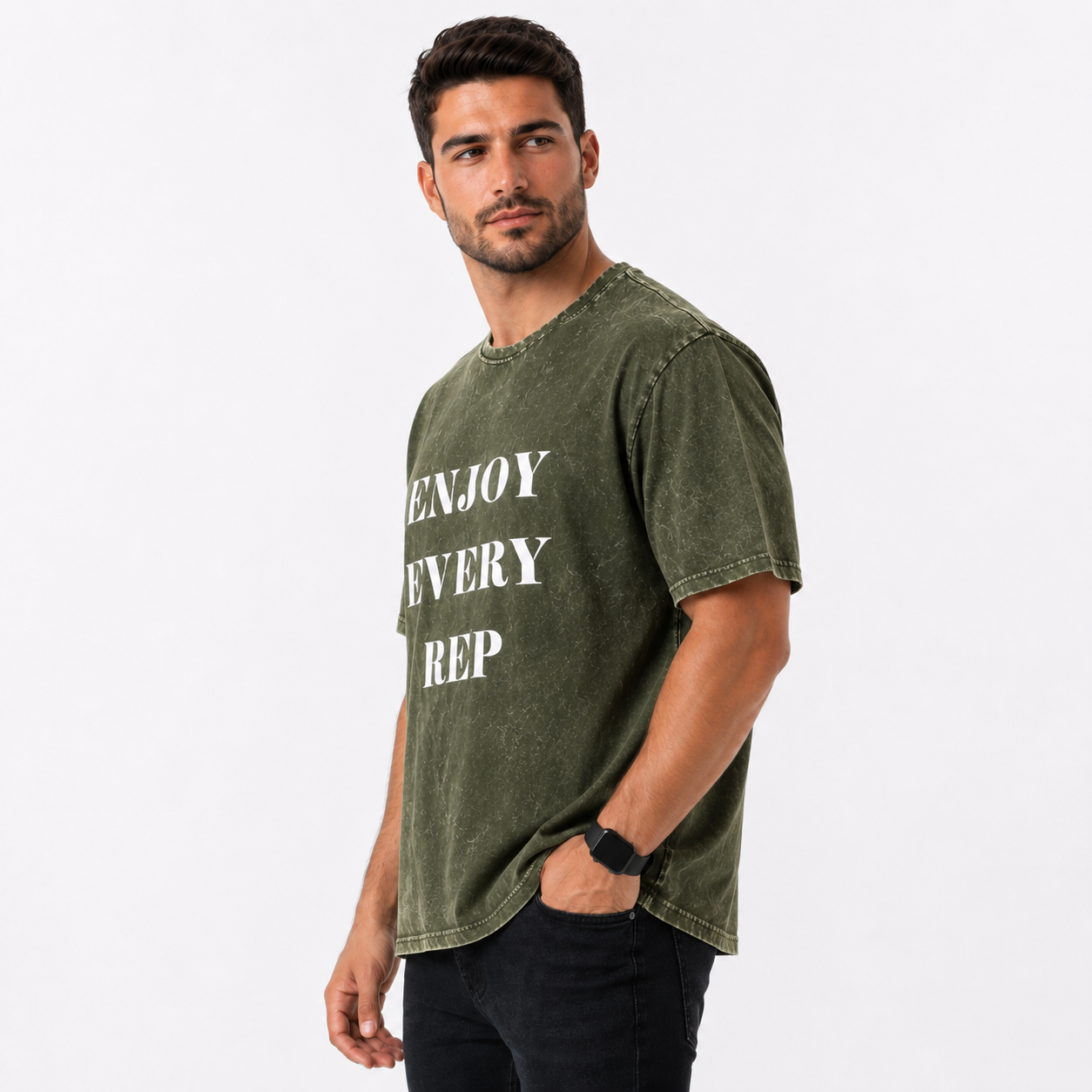 Acid Wash Oversized Tee — Buy 2 Pack (₹1,499)