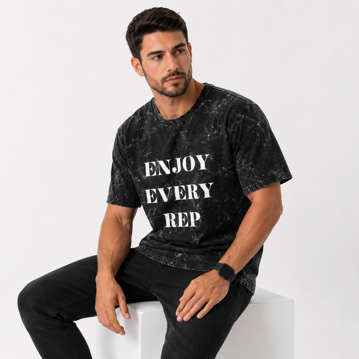 Acid Wash Oversized Tee — Buy 2 Pack (₹1,499)
