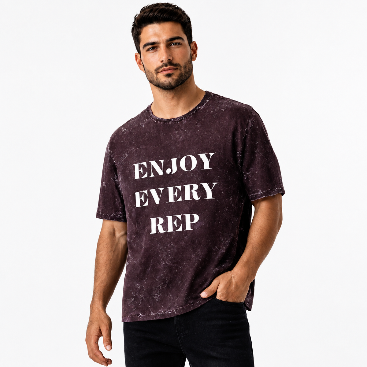 Acid Wash Oversized Tee — Buy 2 Pack (₹1,499)
